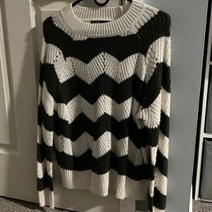 Charlotte Russe chevron sweater